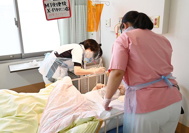 横浜いずみ台病院の地域包括ケア病棟　病室