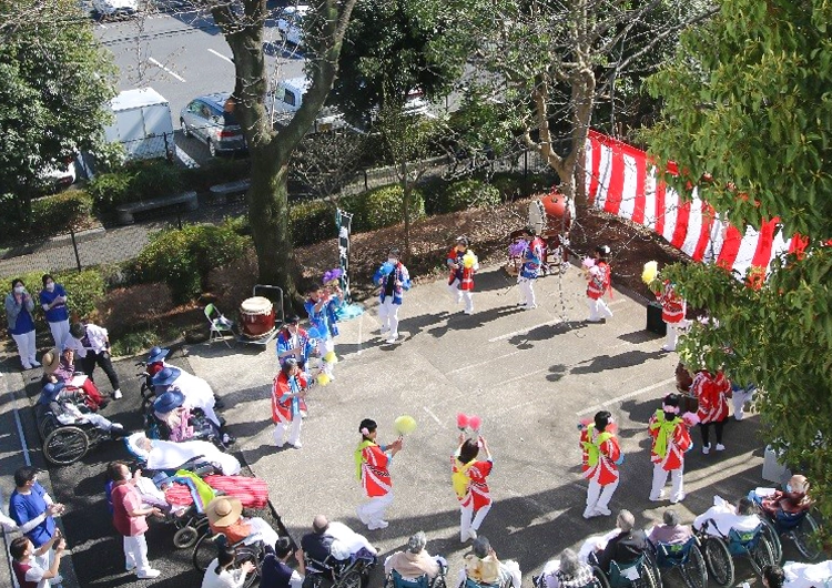 相模原南病院の季節行事の様子