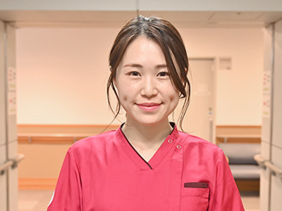 花と森の東京病院の看護師　入職4年目