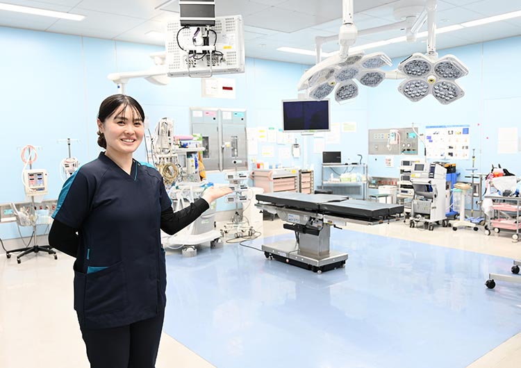 吉川中央総合病院の手術室