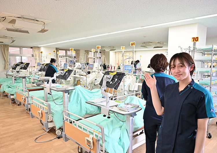 蓮田一心会病院の透析シャントセンター