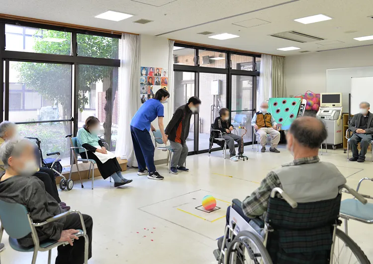 恵和園のデイサービス　レクリエーション室