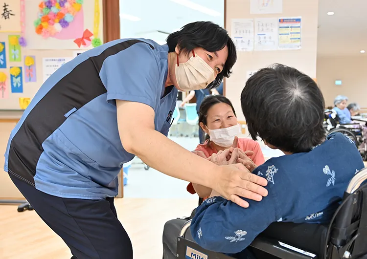 サンセール武蔵野の入所フロア