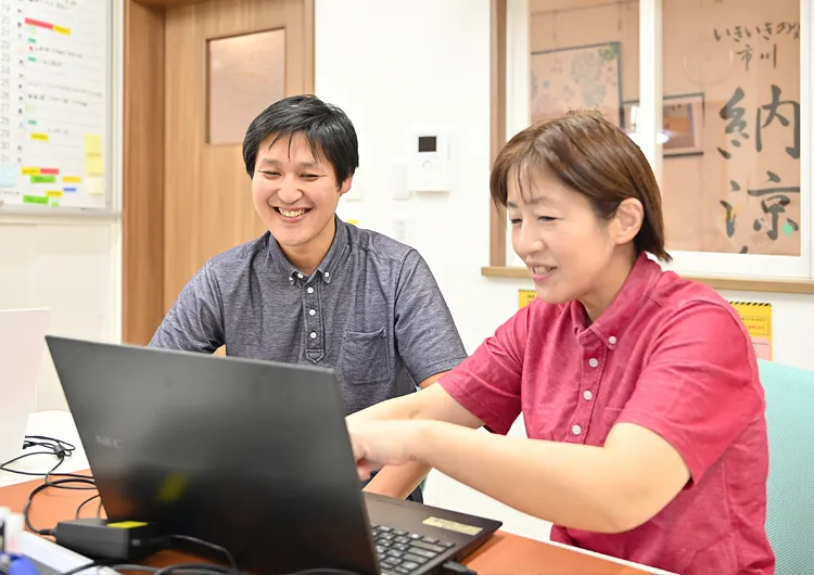 経験豊富な先輩から、丁寧なOJTが受けられます。